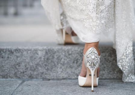 Buty ślubne Badgley Mischka, czyli biżuteryjny akcent - zdjęcie 12