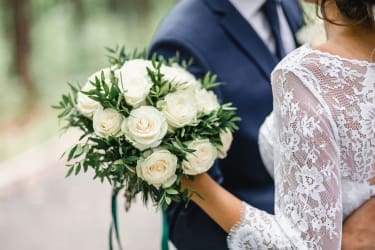 Ślubne wiązanki gwiazd