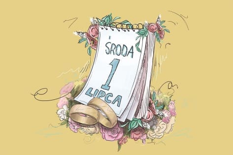 ślub w środku tygodnia