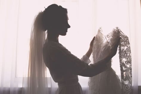 Najpiękniejsze suknie ślubne gwiazd. Co się z nimi stało? 50056