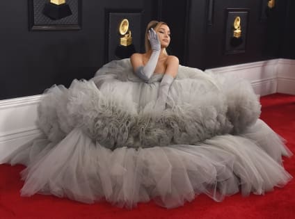 ariana grande na gali grammy