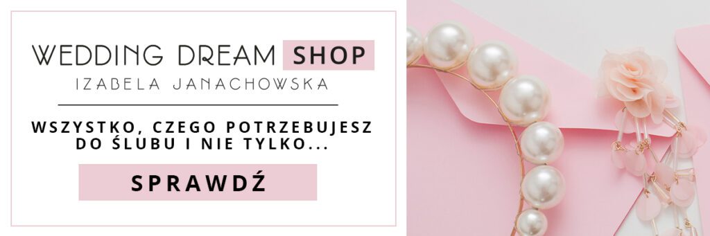 reklama wedding dream shop Izabeli Janachowskiej