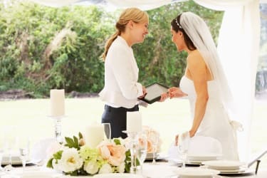 Wedding planerka na weselu