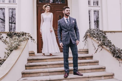 pan młody w stylizacji marki dastan