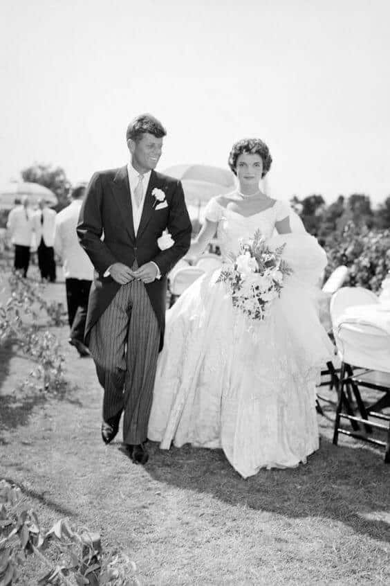 Suknia ślubna Jackie Kennedy