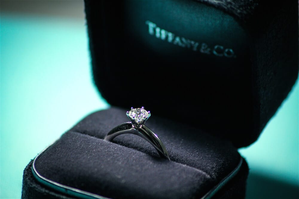 pierścionki zaręczynowe od Tiffaniego
