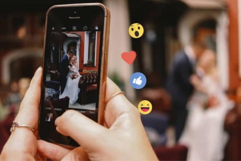 ślub w social mediach
