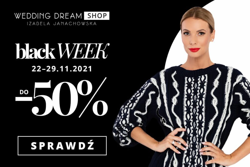 black week wedding dream shop