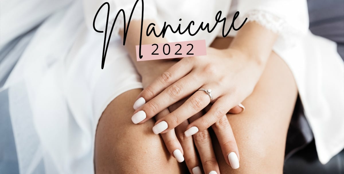 manicure ślubny 2022