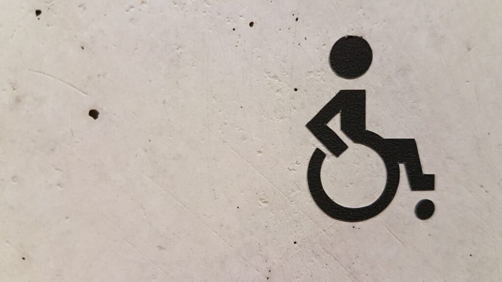 znak wózka inwalidzkiego