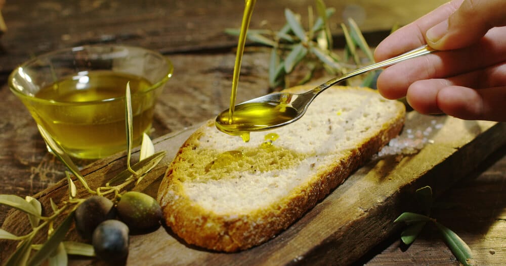 chleb z oliwą