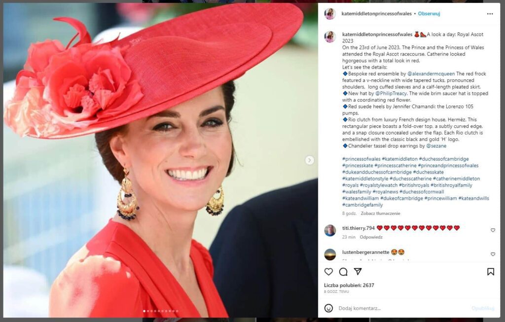 Royal Ascot księżna Kate
