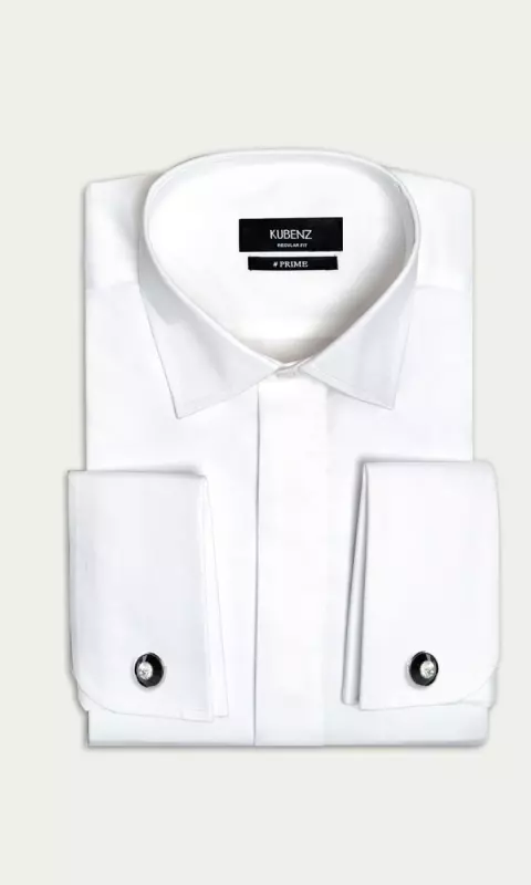 biała koszula męska