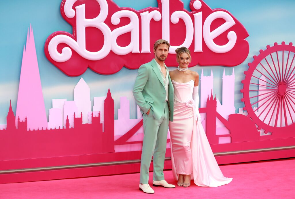 Margot Robbie na premierze Barbie