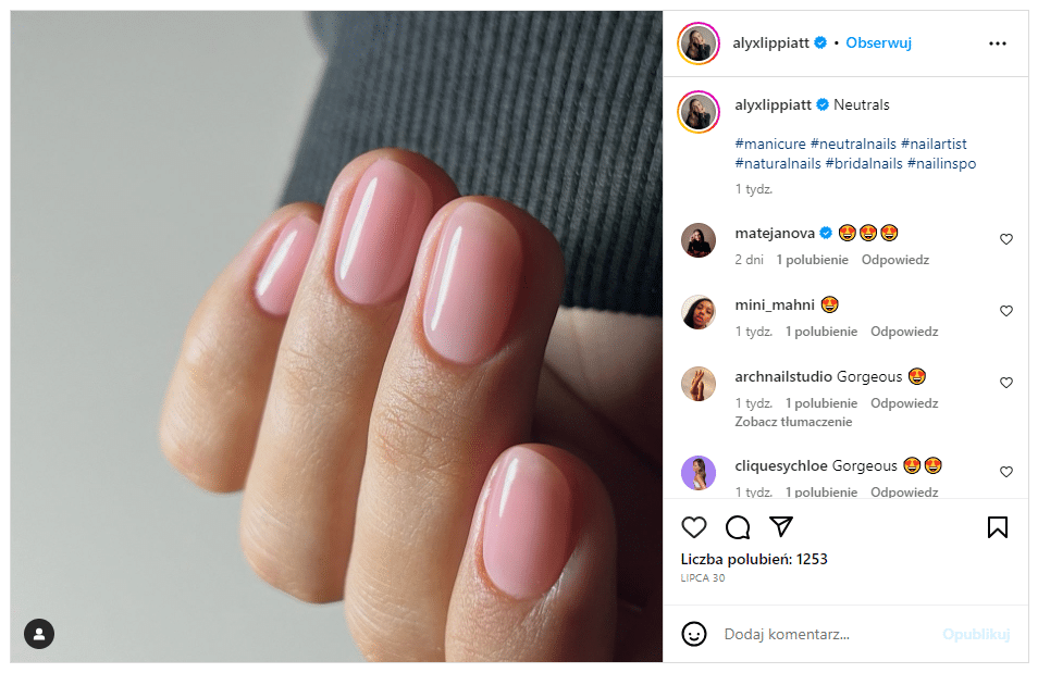 jesienny manicure quiet luxury nails