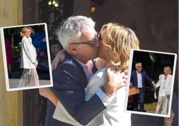 Monika i Robert Janowscy odnowili przysięgę małżeńską