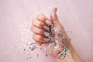 paznokcie sylwestrowe