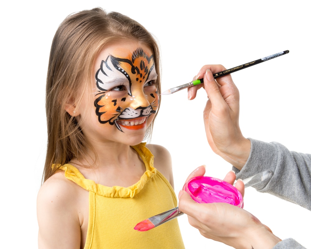 makijaż na halloween dla dzieci