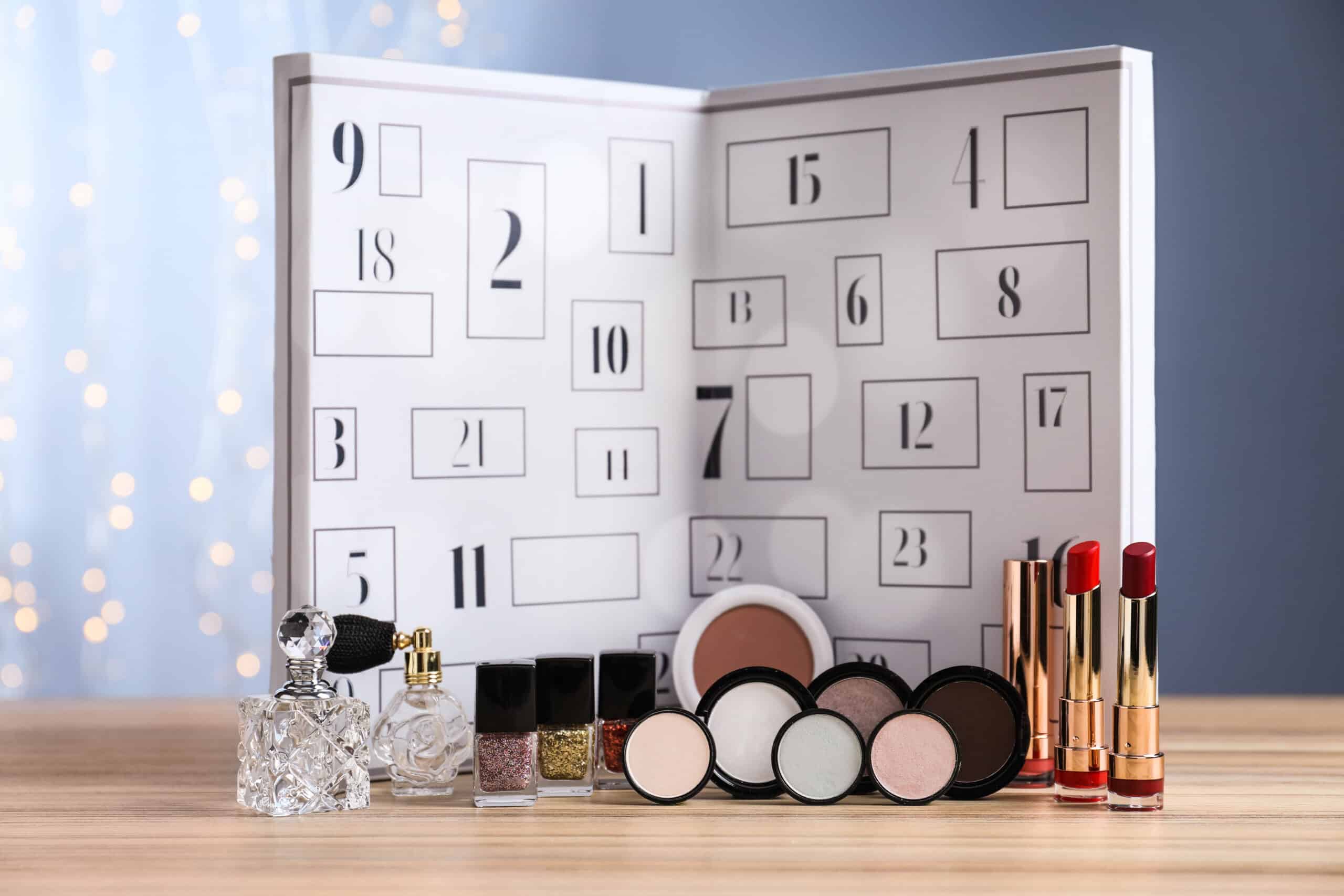 kalendarz adwentowy z kosmetykami