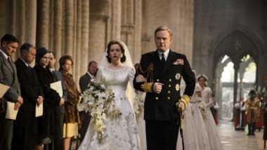 the crown ślub elżbiety i filipa