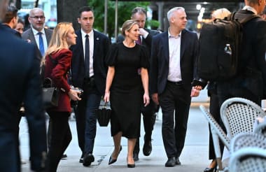 Marta Nawrocka w Nowym Jorku